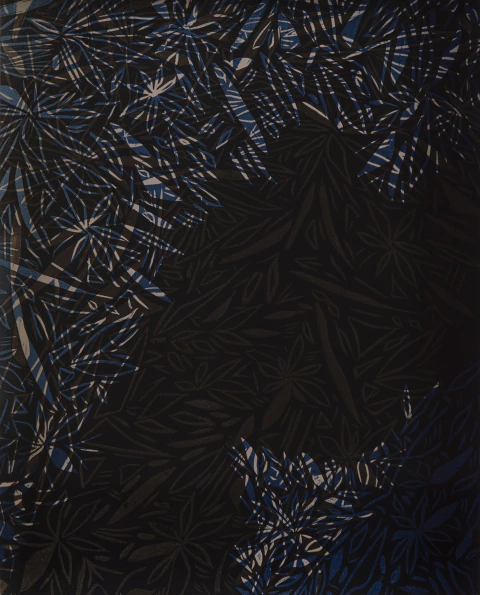 Karina Kipershmit. Azules VIII, 39 x 32 cm - comprar online