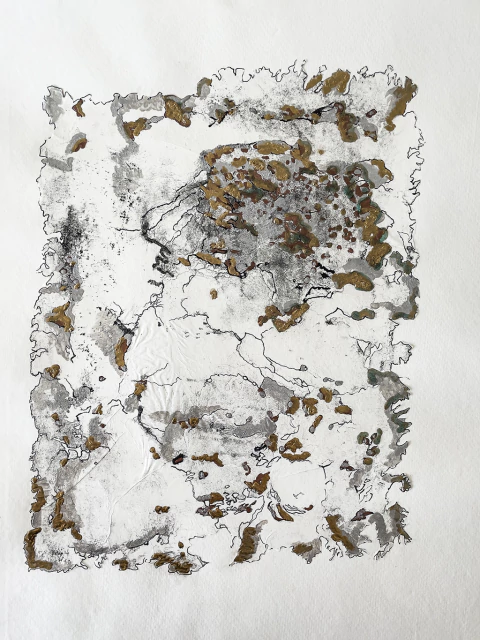 Karina Kipershmit. AGUADAS II, 51 x 38 cm
