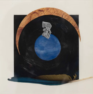 ALEJANDRA LÓPEZ YASKY. DARK MATTER/LIGHT MATTER #10. 35 x 35 CM