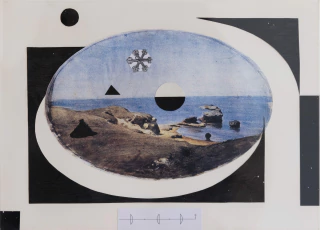 ALEJANDRA LÓPEZ YASKY. DARK MATTER/LIGHT MATTER #15. 26 x 35.5 CM