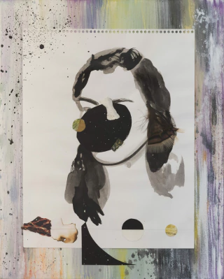 ALEJANDRA LÓPEZ YASKY. DARK MATTER/LIGHT MATTER #07. 45.5 x 37 CM