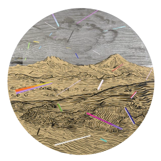 ALEJANDRO PINTADO. CAÍDA LIBRE. 90 CM