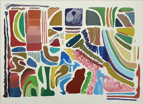 Leandro Bejar. Auditorio Remasterizado, 90 x 130 cm - comprar online