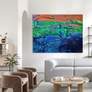 Facundo Maldonado. Algún lugar encontraré , 130 x 170 cm