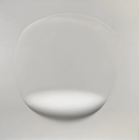 Lorena Ventimiglia. Blanc, 40 x 40 cm