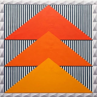 Valeria Calvo. Sin titulo 95 x 95 cm