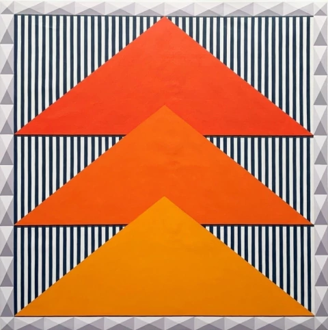 Valeria Calvo. Sin titulo 95 x 95 cm