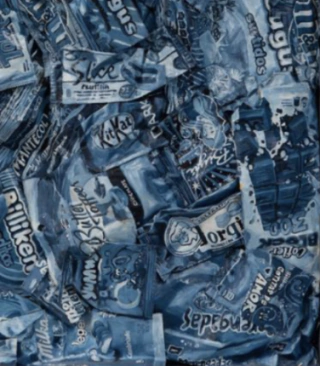 Anita Rizzi. Azul, 74x57x10 cm - buy online