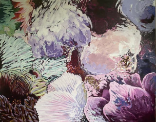 Cecilia Capurro. Flores, 96 x 122 cm - comprar online