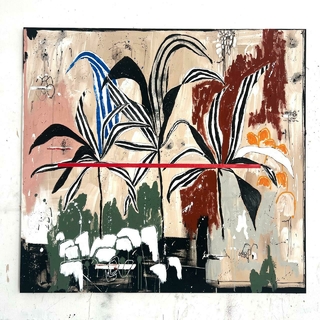 Flora Castiglia. Sin título, 130 x 140 cm