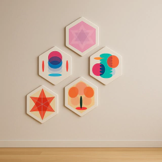 ALEJANDRO MEJÍA ANDRADE. CHROMA C. DE LA SERIE CHROMODYNAMICS. 23 X 20 CM - comprar online