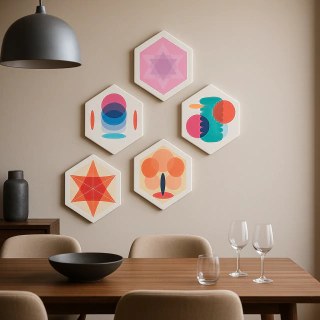 ALEJANDRO MEJÍA ANDRADE. CHROMA D. DE LA SERIE CHROMODYNAMICS. 23 X 20 CM - comprar online