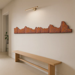 ANA GÓMEZ. Horizonte, 17 x 278.5 cm - comprar online