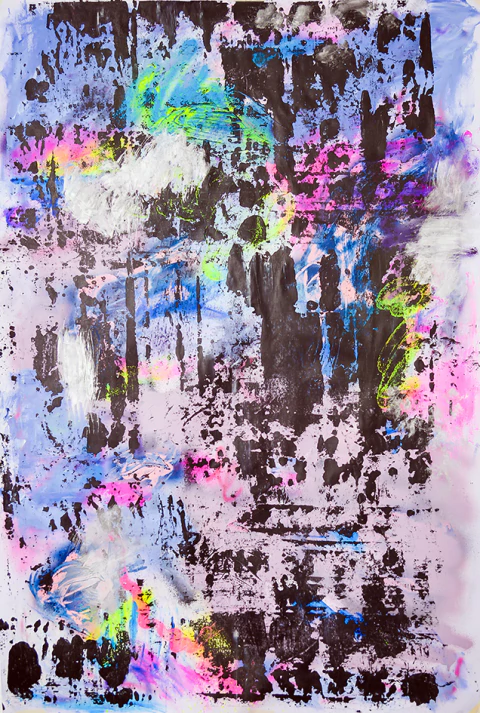Adrian Perrone. Dibujo Aerosol ST, 110 x 75 cm - comprar online