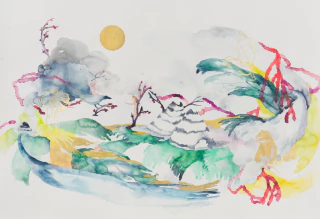 Mariana Cannizzaro. Deshielo I, 110 x 75 cm