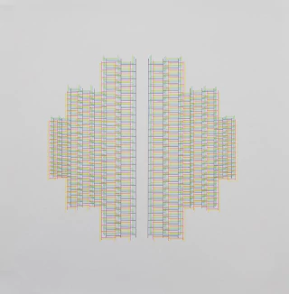 Alejandra Biedma. Fuerzas mutables, 50 x 50 cm