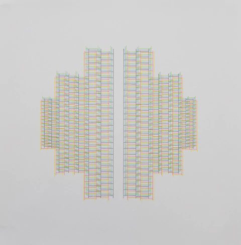 Alejandra Biedma. Fuerzas mutables, 50 x 50 cm