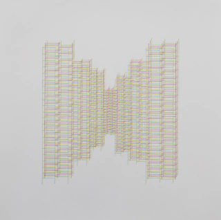 Alejandra Biedma. Interaccion primitiva, 50 x 50 cm