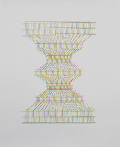 Alejandra Biedma. Interacciones colectivas, 50 x 60 cm