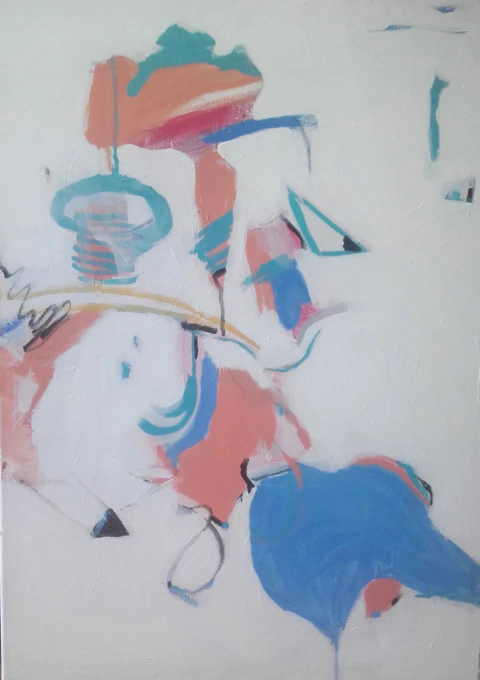 Mariela Antonini. Corazonada, 70 x 50 cm