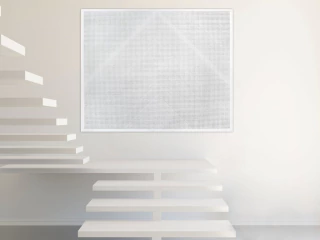 Barbara Kaplan. Valor de gris, 158 x 192 cm