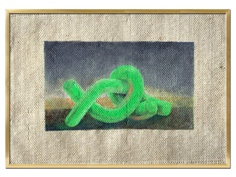 Kalil LLamazares. Danza VII, 27 x 37 cm