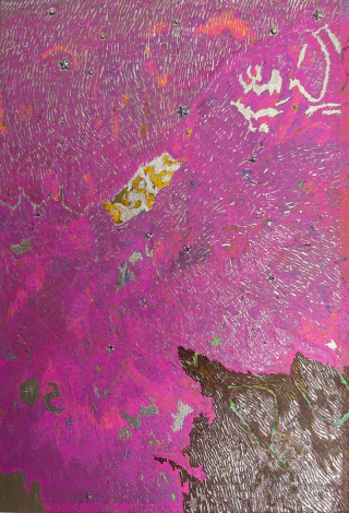 Catalina White. De mí hacia adentro 2, 52 x 36 cm