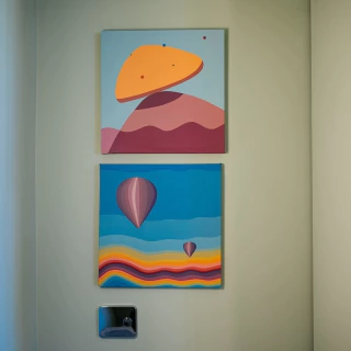 Federico Carbia. Camino, 50 x 50 cm