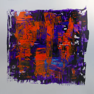 Fernando Poggio. Sin titulo, 100 x 100 cm