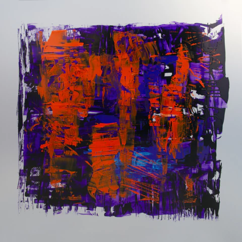 Fernando Poggio. Sin titulo, 100 x 100 cm
