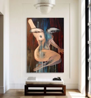 Cecilia Mendez Casariego. Bastará solo con verte, 240 x 160 cm