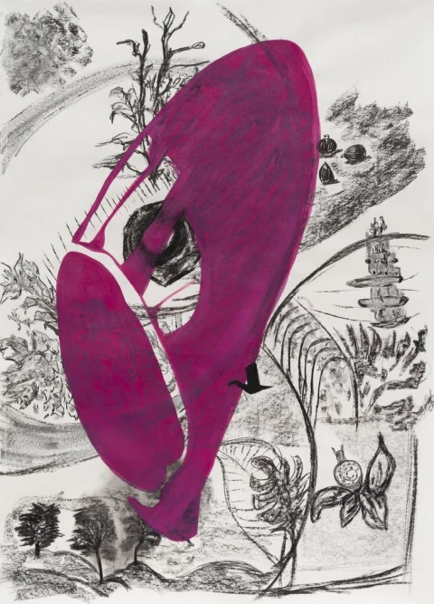 Adriana Carambia. Serie Días al Venir, 140 x 100 cm.