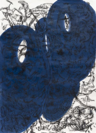 Adriana Carambia. Sin Título, 140 x 102 cm.
