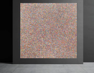 Yaya Firpo. Mapa. 200 x 200 cm