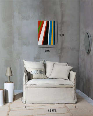 Andrea Fried. Serie Húsares 23, 55 x 37cm.