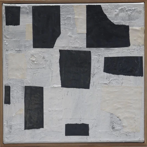 Pablo Frezza. Collage n 2, 42 x 42cm.