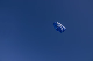 Gaspar Acebo. Nube de cielo, 50 x 75 cm.