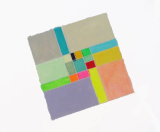 Veronica Sanes. Geometría II, 30 x 22 cm