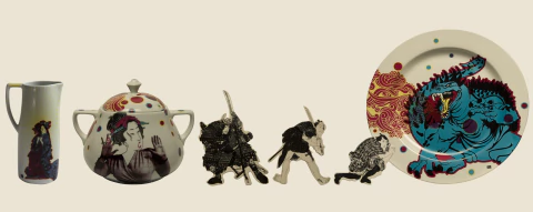 ANA GÓMEZ. GODZILLA, 50 X 120 X 30 CM.