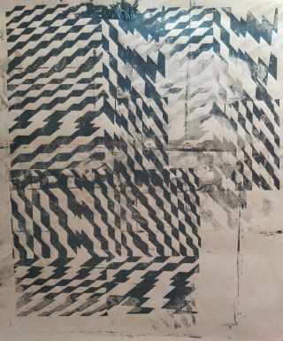 Gustavo Jauge. Serie Calle #003, 120 x 100 cm