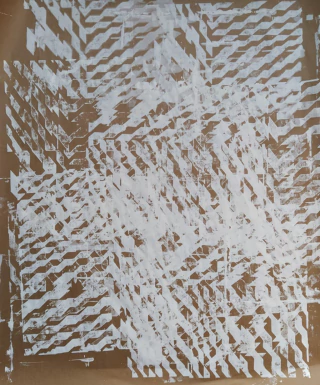 Gustavo Jauge. Serie Calle #008, 120 x 100 cm