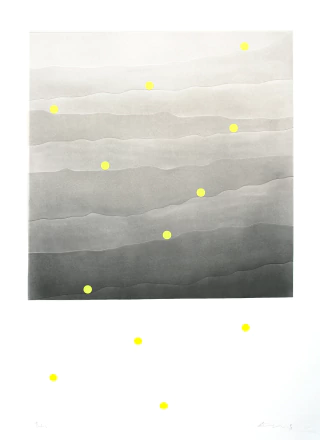 CARLOS VIELMA. ONDAS, 112 X 88 CM