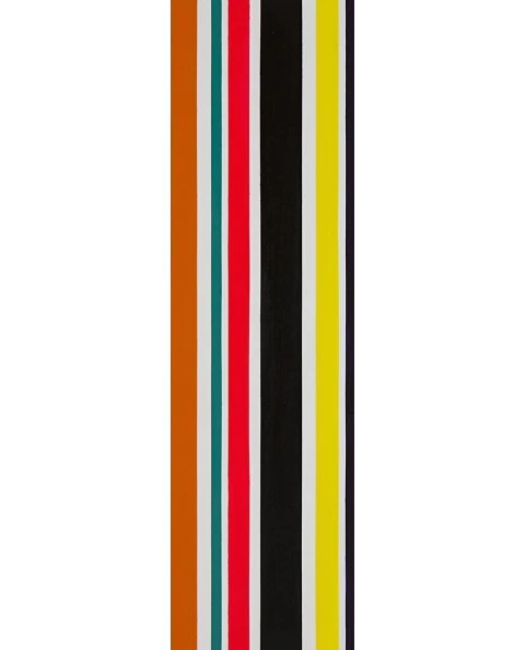 Andrea Fried. Serie Húsares 13, 116 x 34cm.