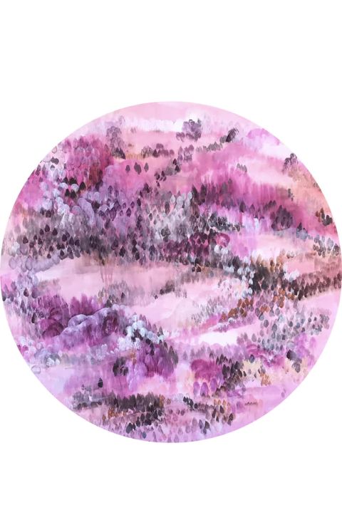 Daniela Ramsfelder. Enzoom Bis, 80 cm diametro