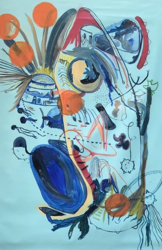 Magali Milkis. Mayo 2020, 135 x 95 cm