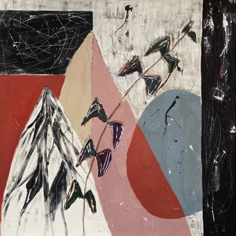 Flora Castiglia. Geo I, 100 x 100 cm