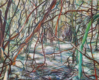 Adrian Paiva. Sin título, 160 x 200 cm