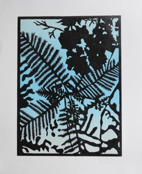 Alico Roviralta. Jardin Celeste, 50 x 40 cm.