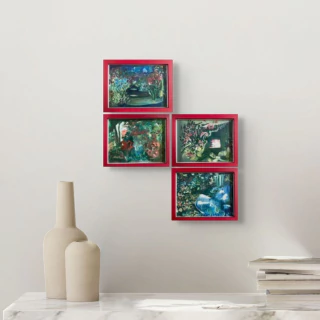 Dolores Castaño. Serie Postales, 14 x 18 cm