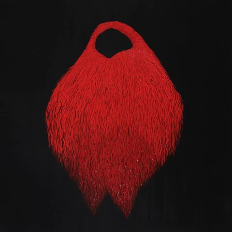 Ezequiel Albanell. Peludo II, 100 x 100 cm